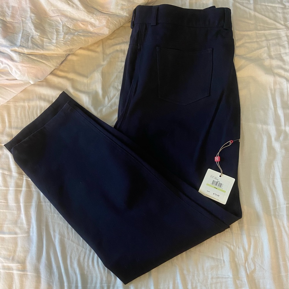 Navy Blue stretch jeans/business casual pants!